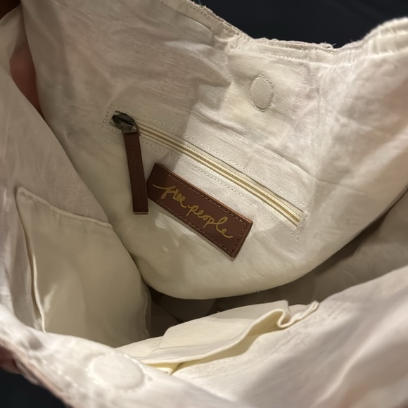 NWT free people, patchwork shoulder bag - Picture 4 of 8